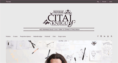 Desktop Screenshot of citajknjigu.com